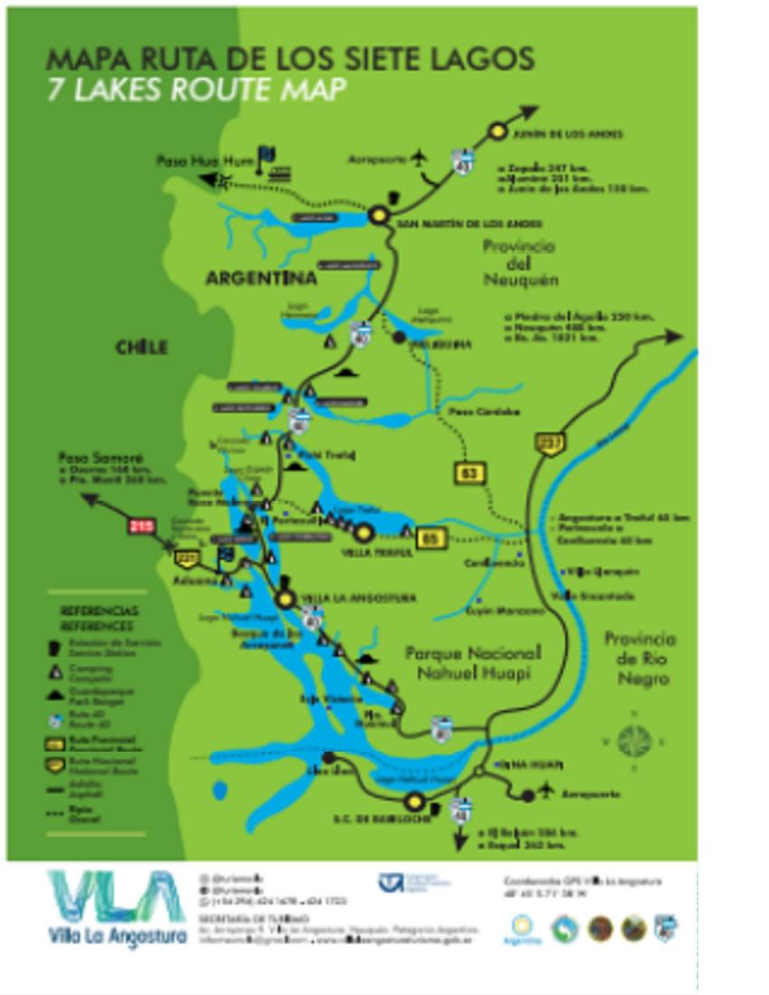 Preview de Mapa de Villa La Angostura